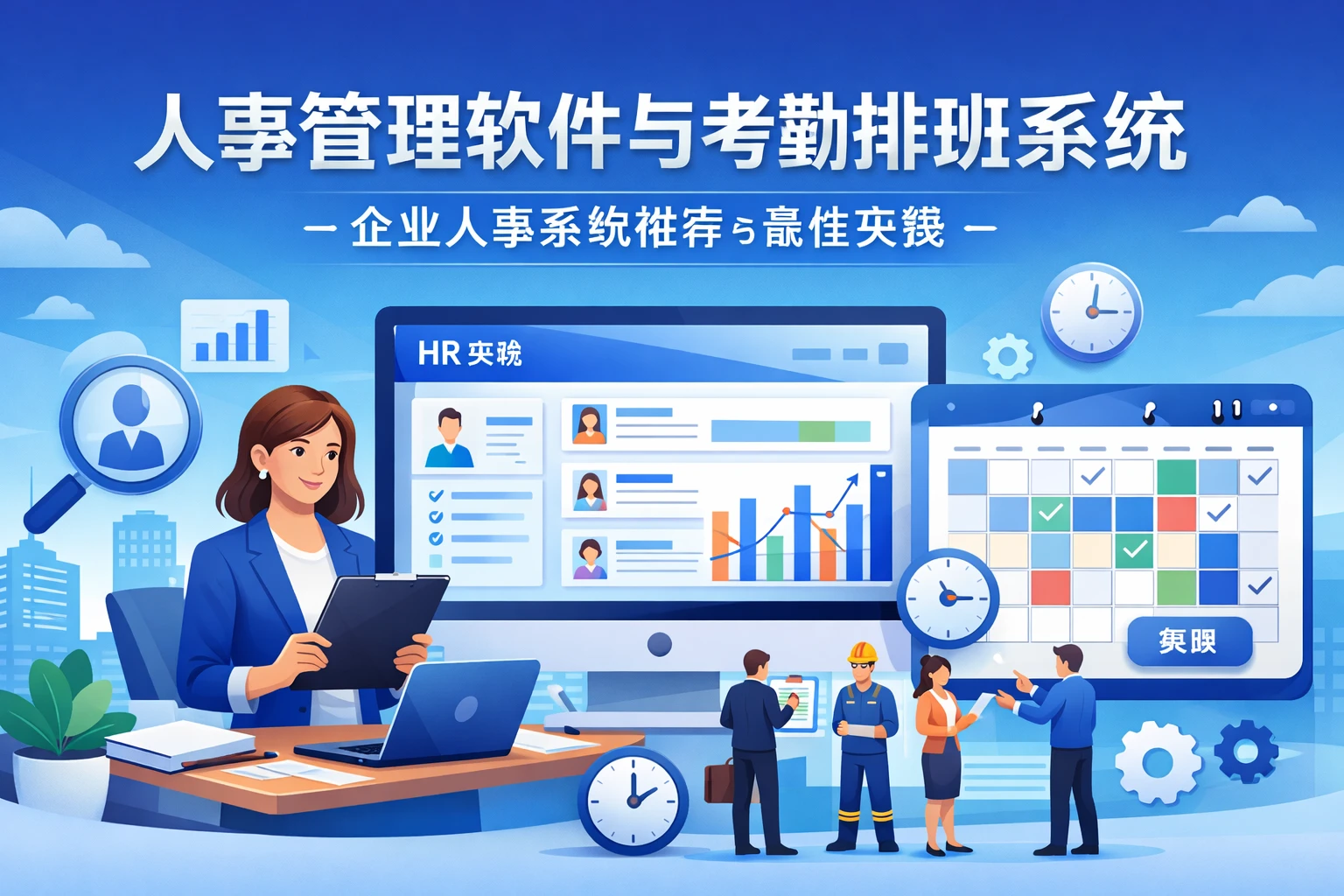 人事管理软件与考勤排班系统:企业人事系统推荐与最佳实践