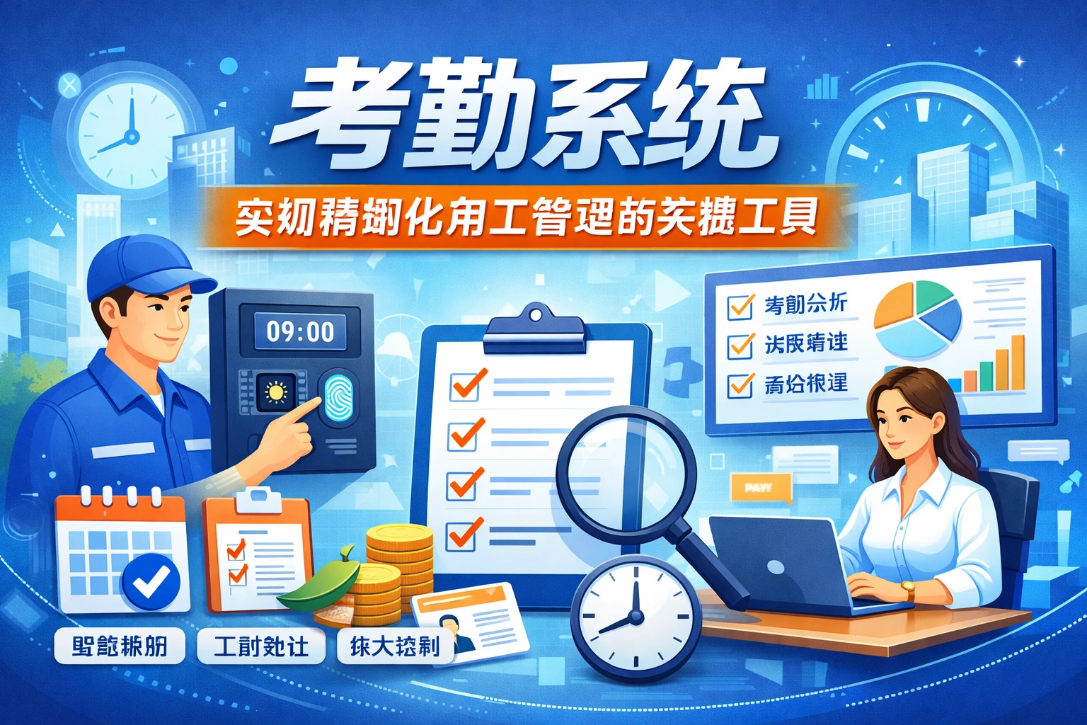 考勤系统:实现精细化用工管理的关键工具