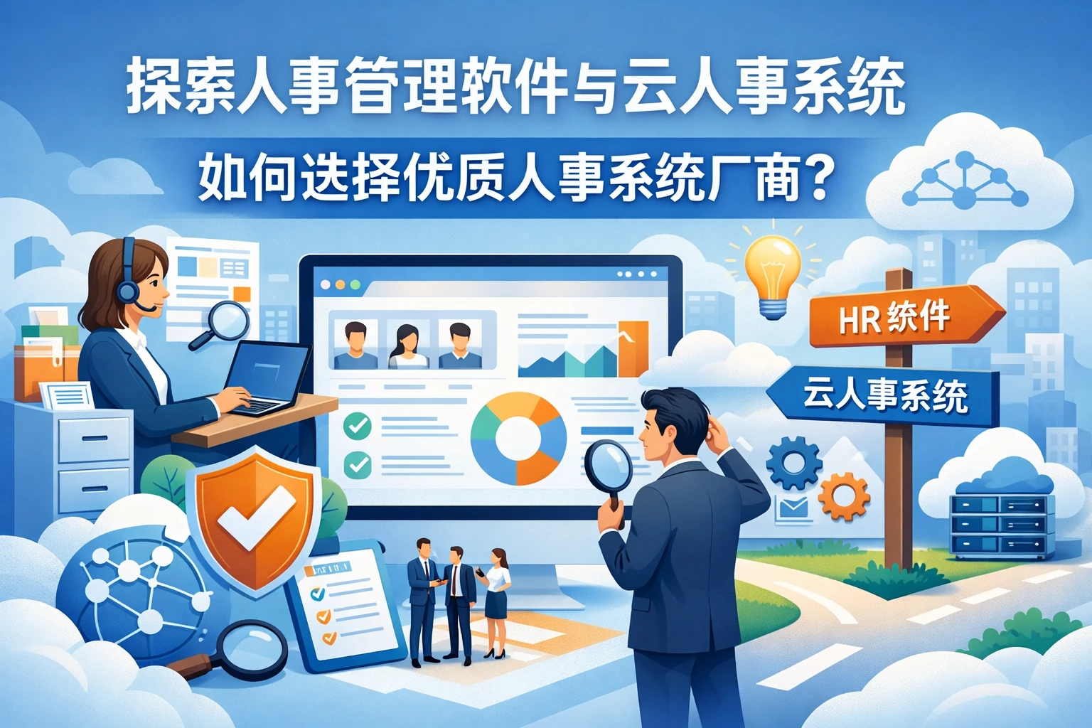 探索人事管理软件与云人事系统:如何选择优质人事系统厂商
