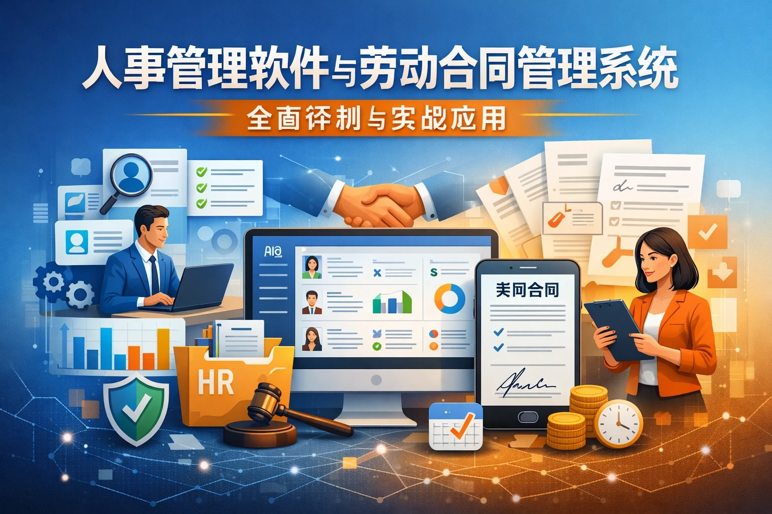 人事管理软件与劳动合同管理系统：全面评测与实战应用