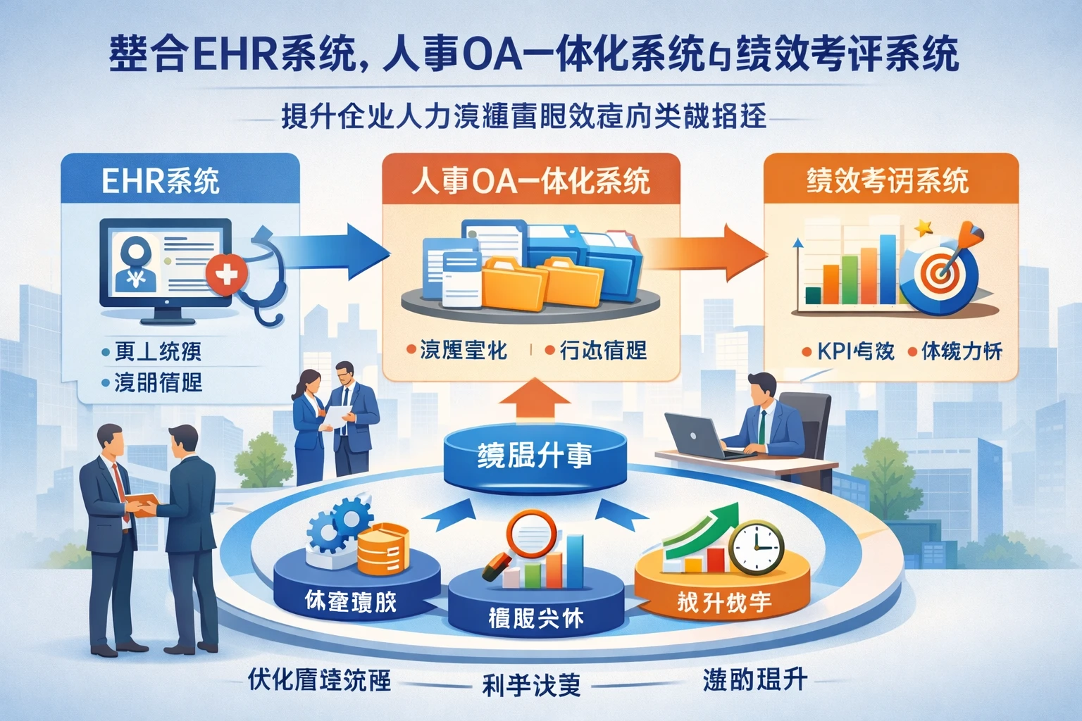 整合ehr系统、人事OA一体化系统与绩效考评系统：提升企业人力资源管理效率的关键路径