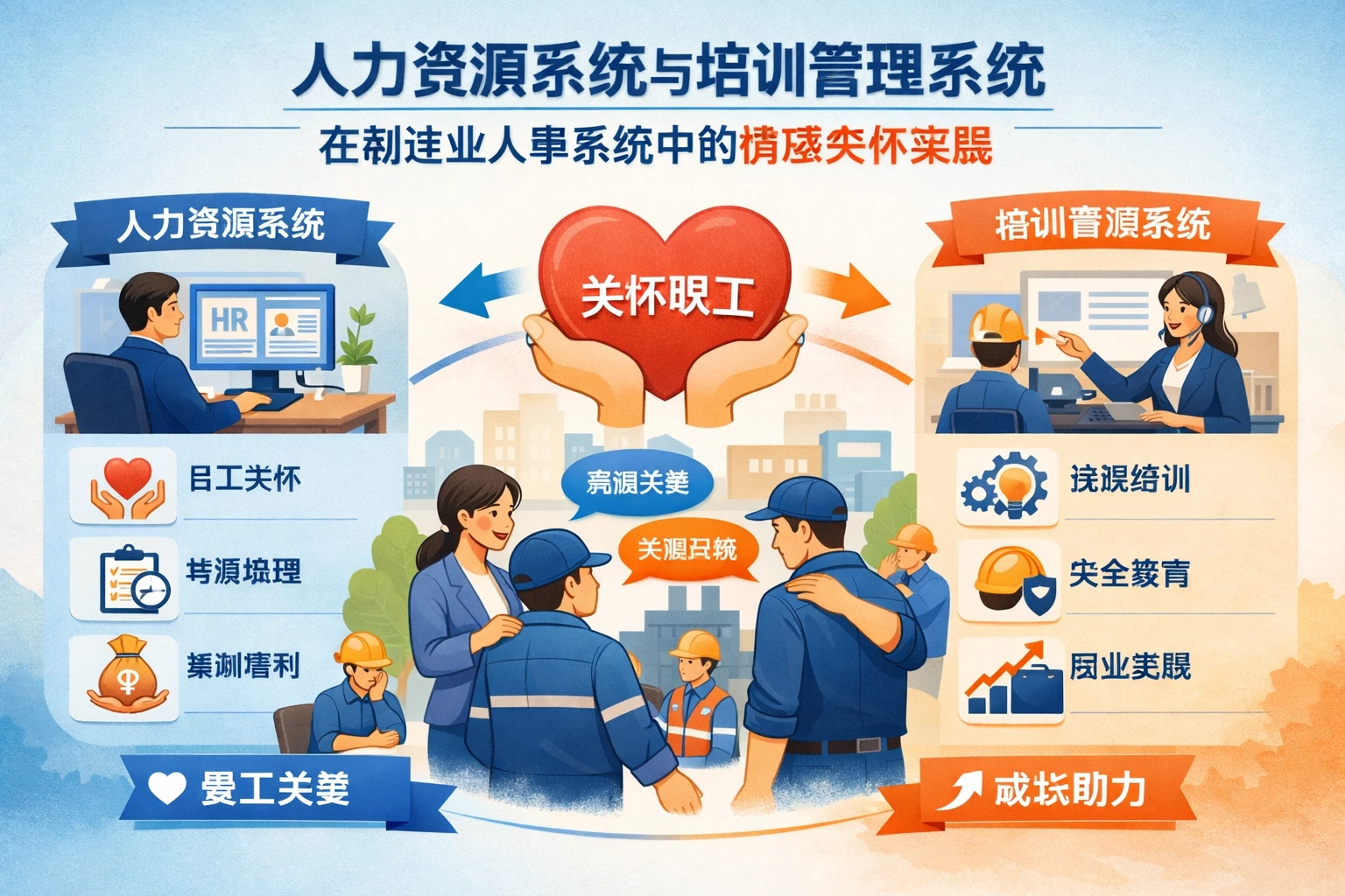 人力资源系统与培训管理系统在制造业人事系统中的情感关怀实践