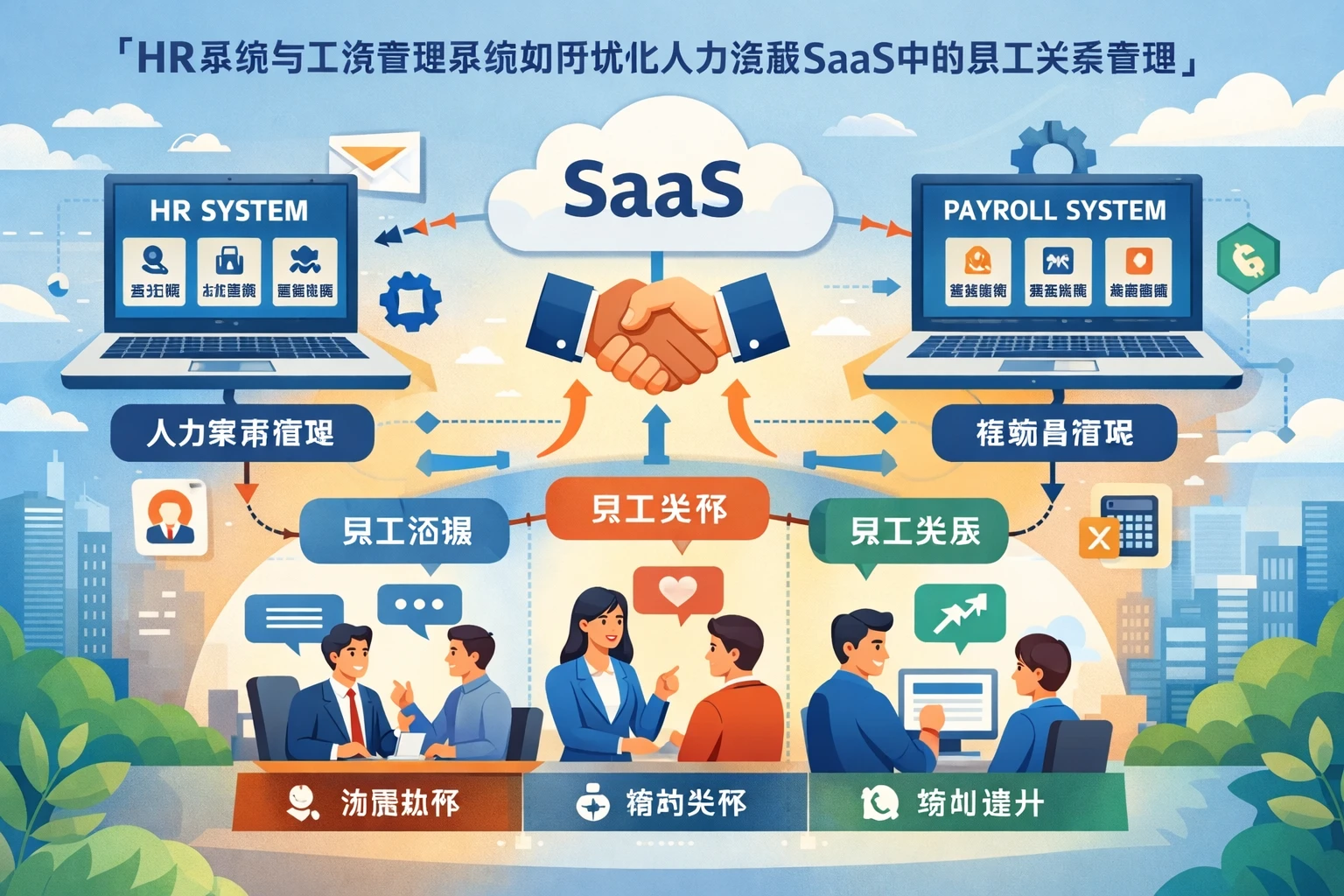 HR系统与工资管理系统如何优化人力资源SaaS中的员工关系管理