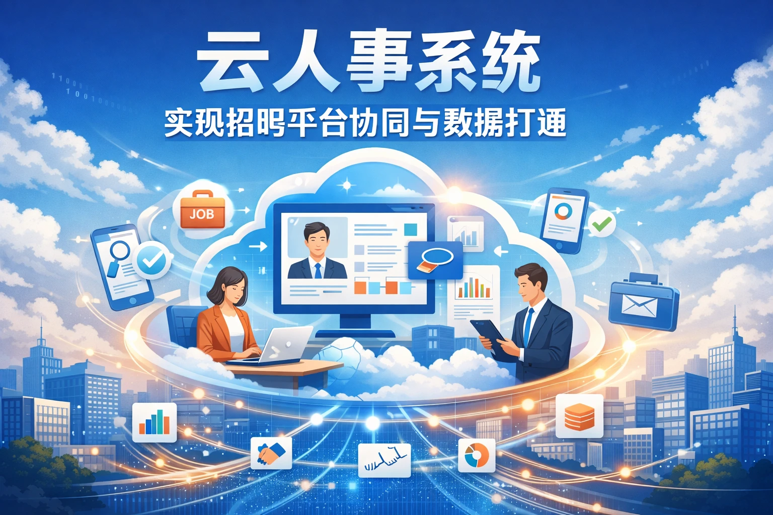 云人事系统：实现招聘平台协同与数据打通