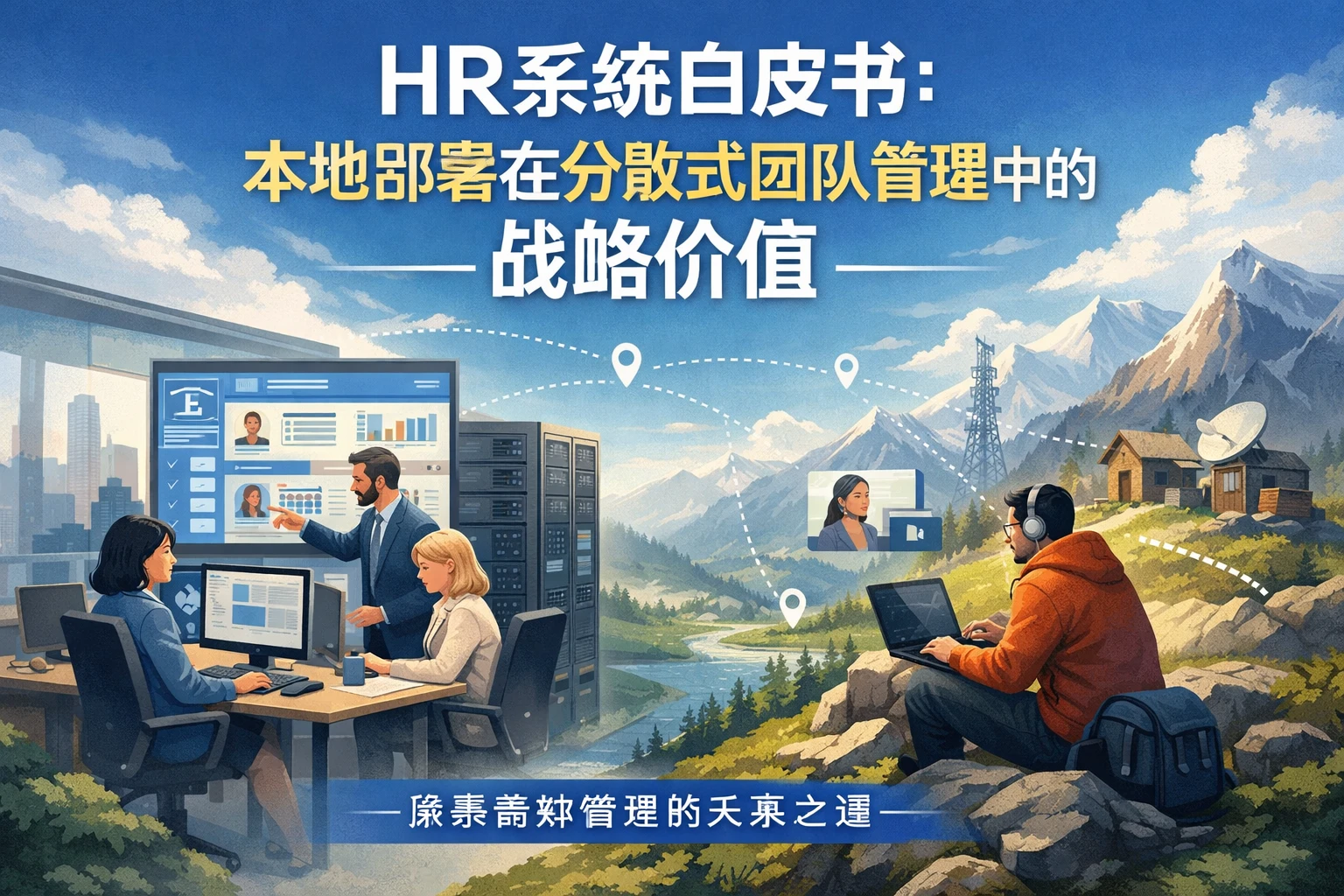 HR系统白皮书:本地部署在分散式团队管理中的战略价值