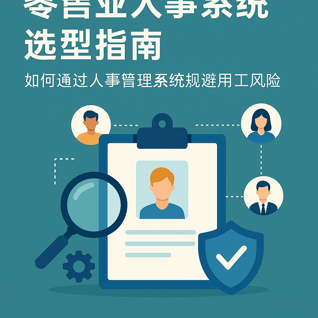 零售业人事系统选型指南:如何通过人事管理系统规避用工风险