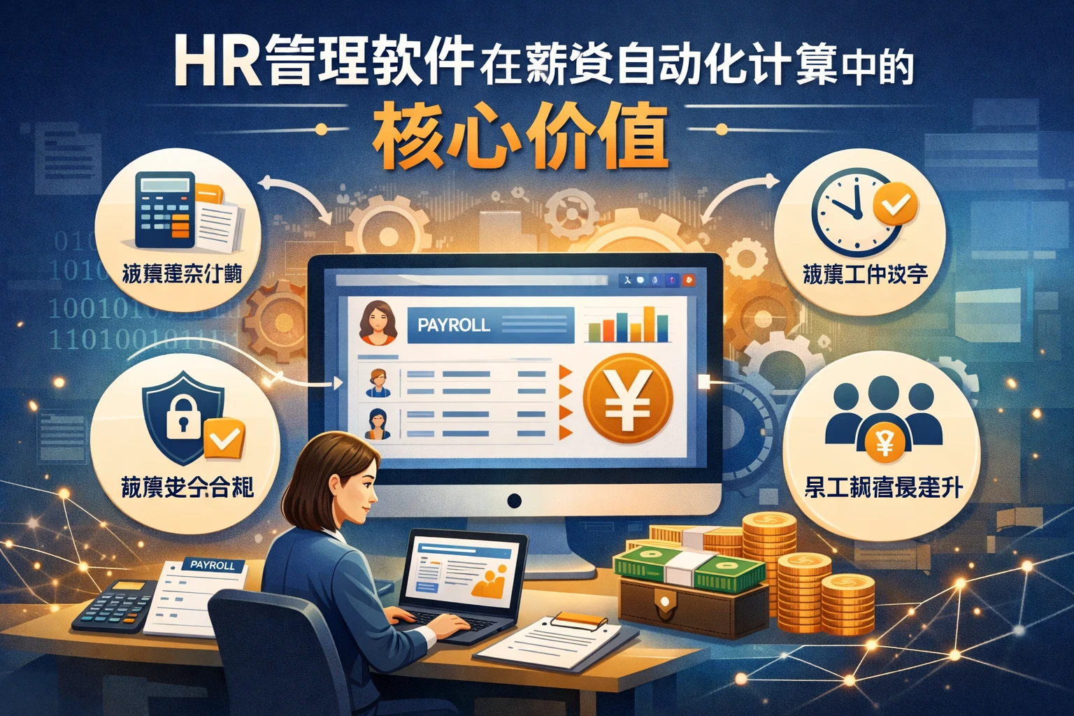 HR管理软件在薪资自动化计算中的核心价值