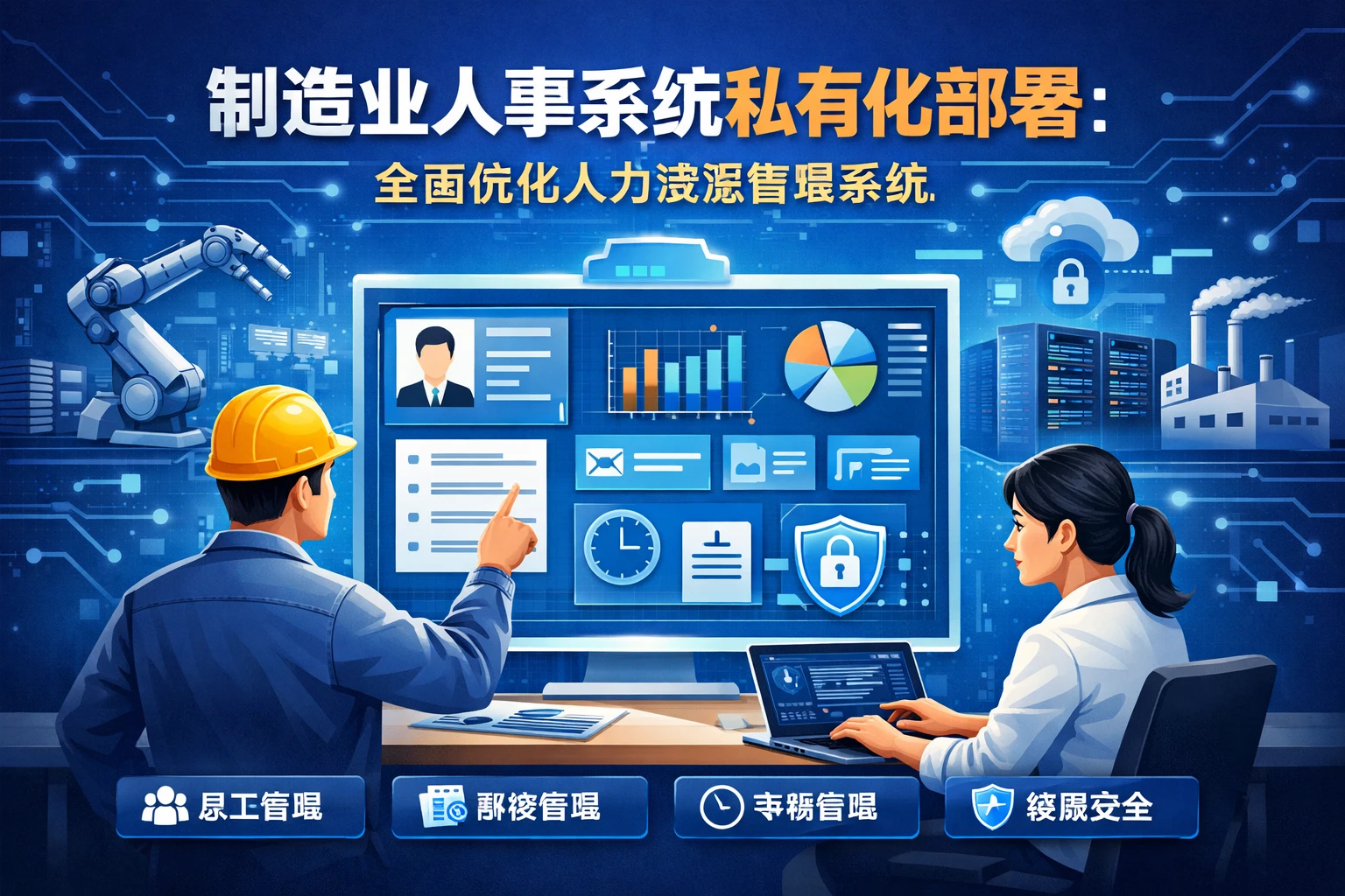 制造业人事系统私有化部署:全面优化人力资源管理系统