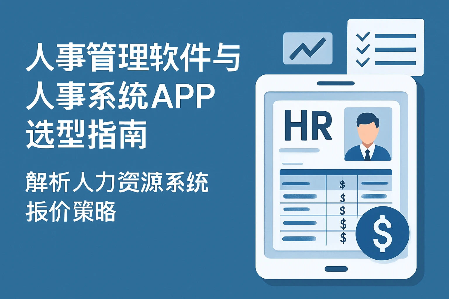 人事管理软件与人事系统APP选型指南：解析人力资源系统报价策略