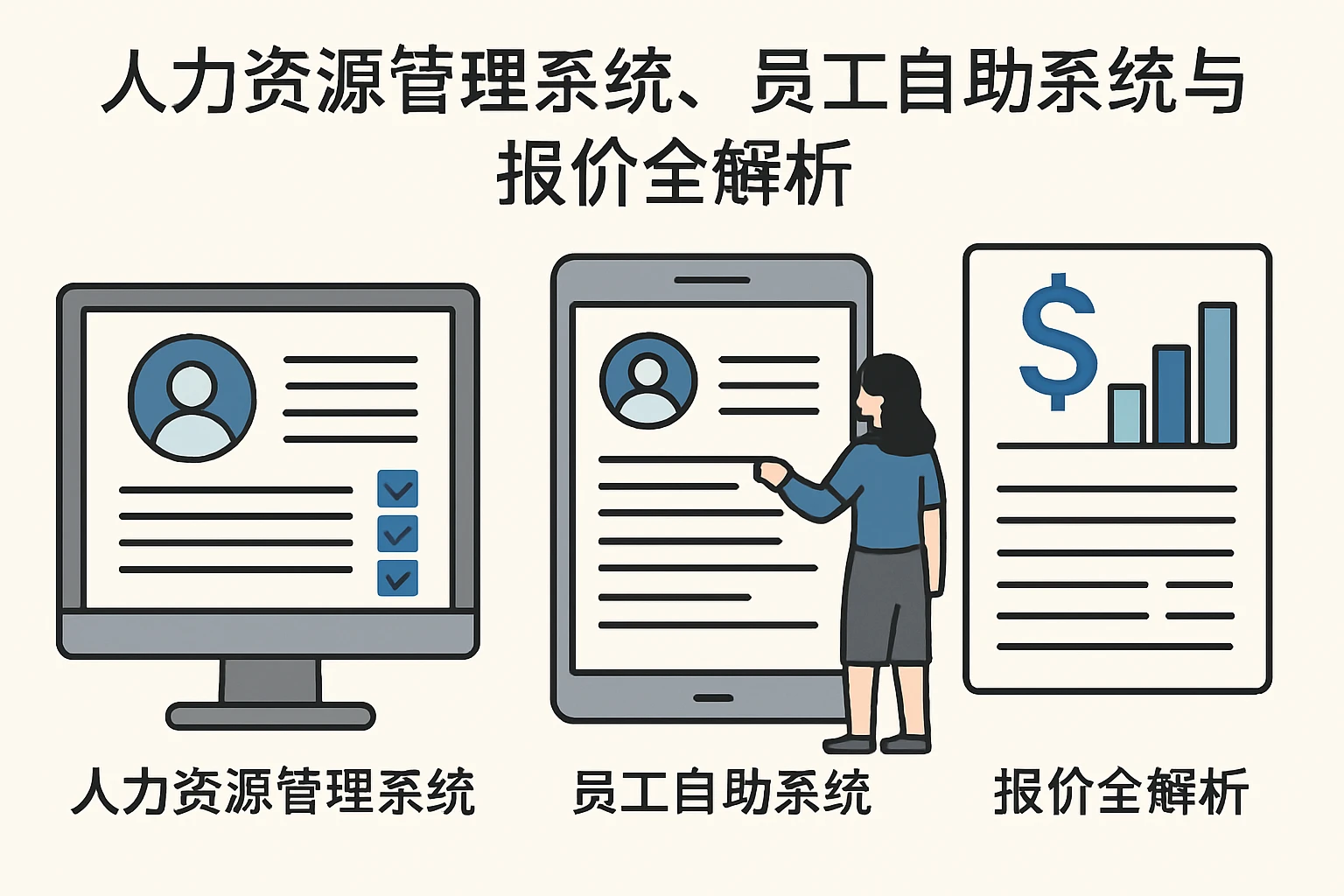 人力资源管理系统、员工自助系统与报价全解析