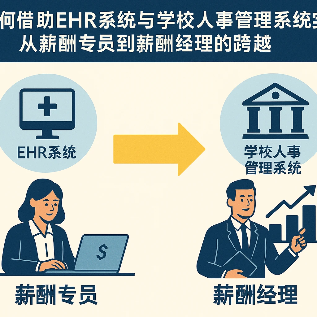 如何借助EHR系统与学校人事管理系统实现从薪酬专员到薪酬经理的跨越