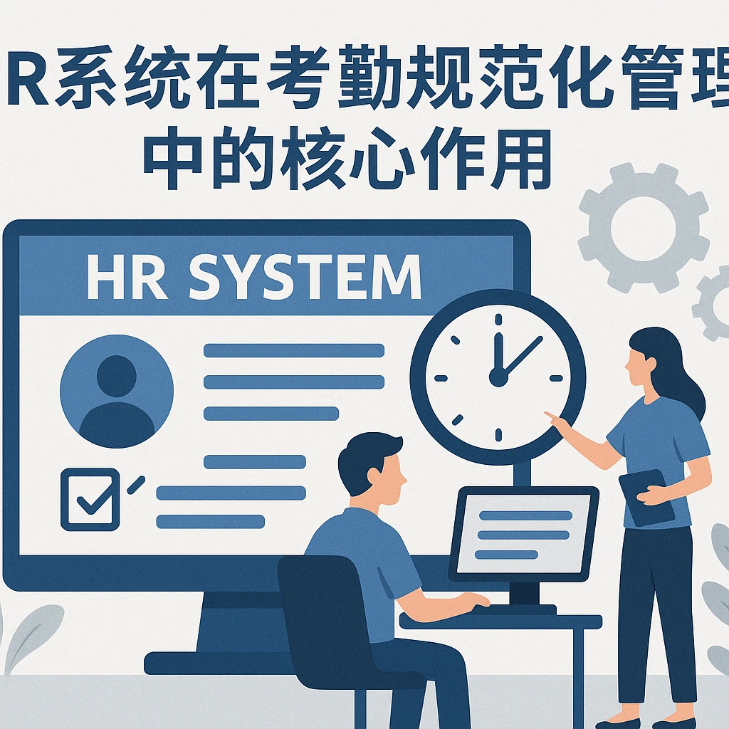 HR系统在考勤规范化管理中的核心作用