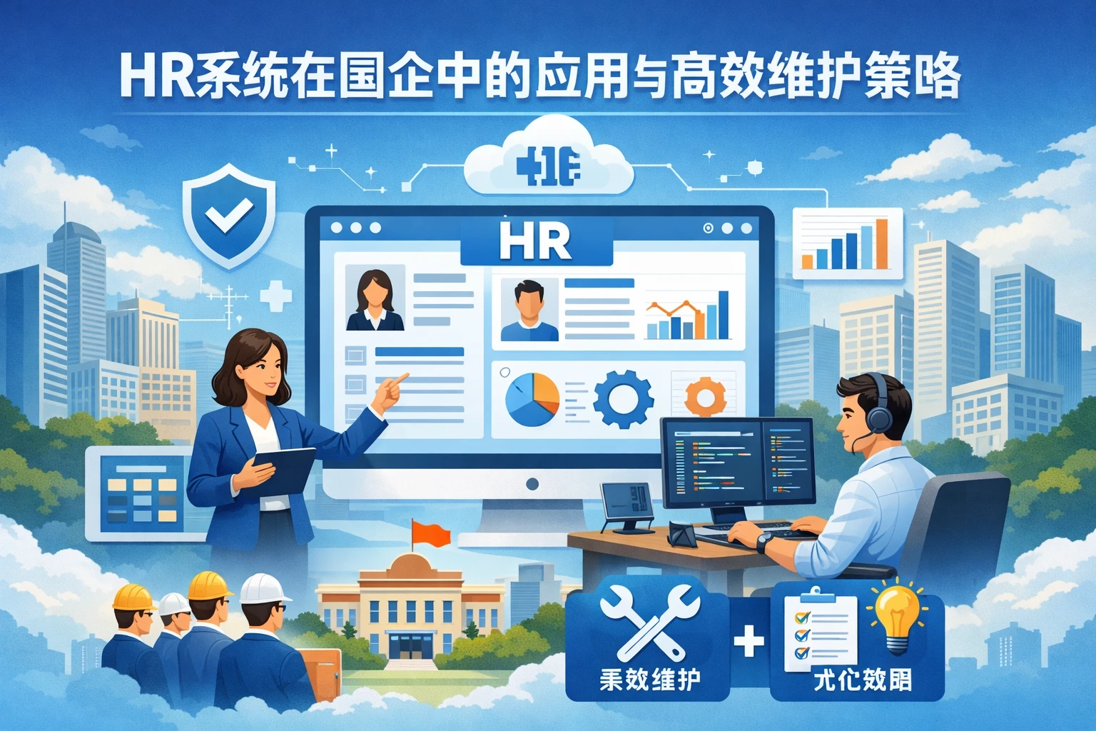 HR系统在国企中的应用与高效维护策略