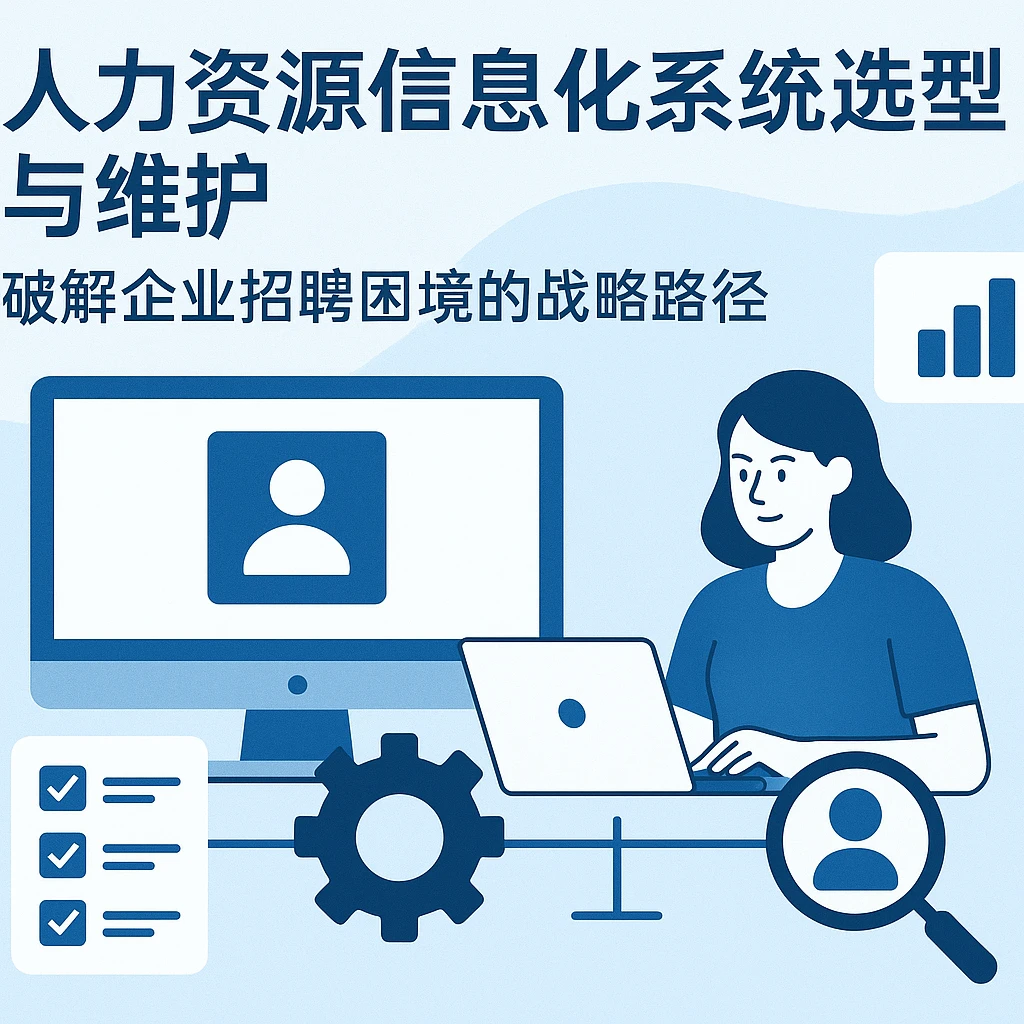 人力资源信息化系统选型与维护：破解企业招聘困境的战略路径