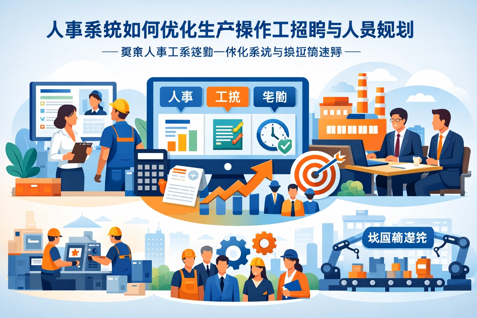 人事系统如何优化生产操作工招聘与人员规划——聚焦人事工资考勤一体化系统与供应商选择