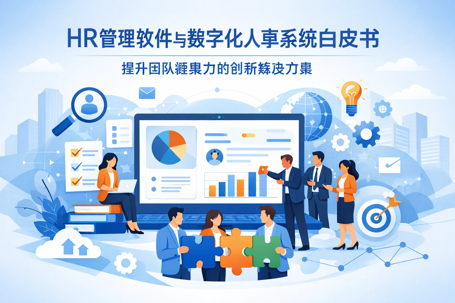 HR管理软件与数字化人事系统白皮书：提升团队凝聚力的创新解决方案