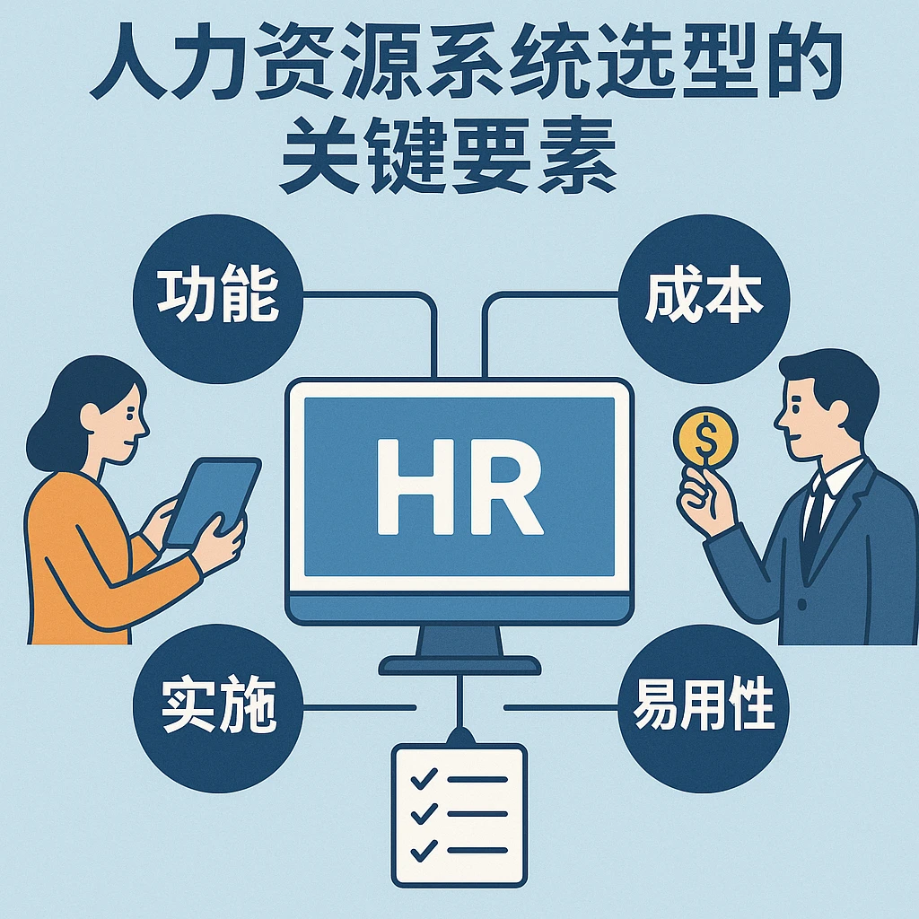 人力资源系统选型的关键要素