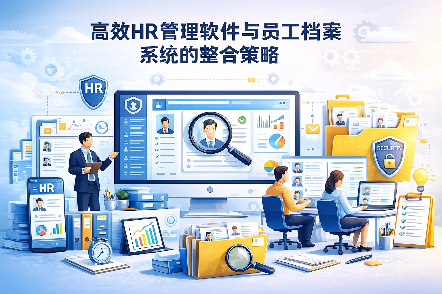 高效HR管理软件与员工档案系统的整合策略