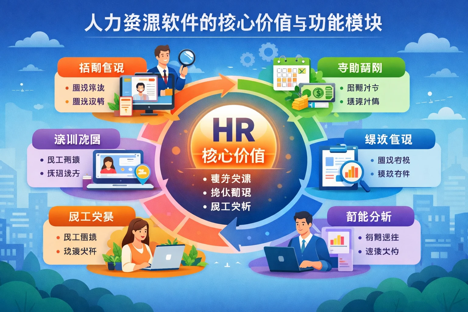 人力资源软件的核心价值与功能模块