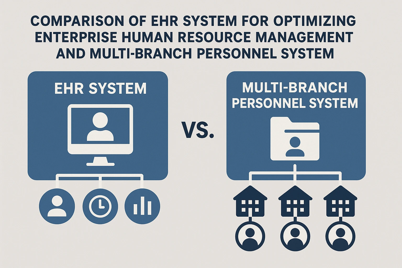 优化企业人力资源管理的EHR系统与多分支机构人事系统对比分析
