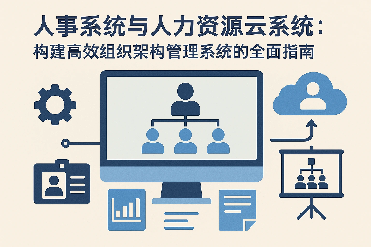 人事系统与人力资源云系统：构建高效组织架构管理系统的全面指南