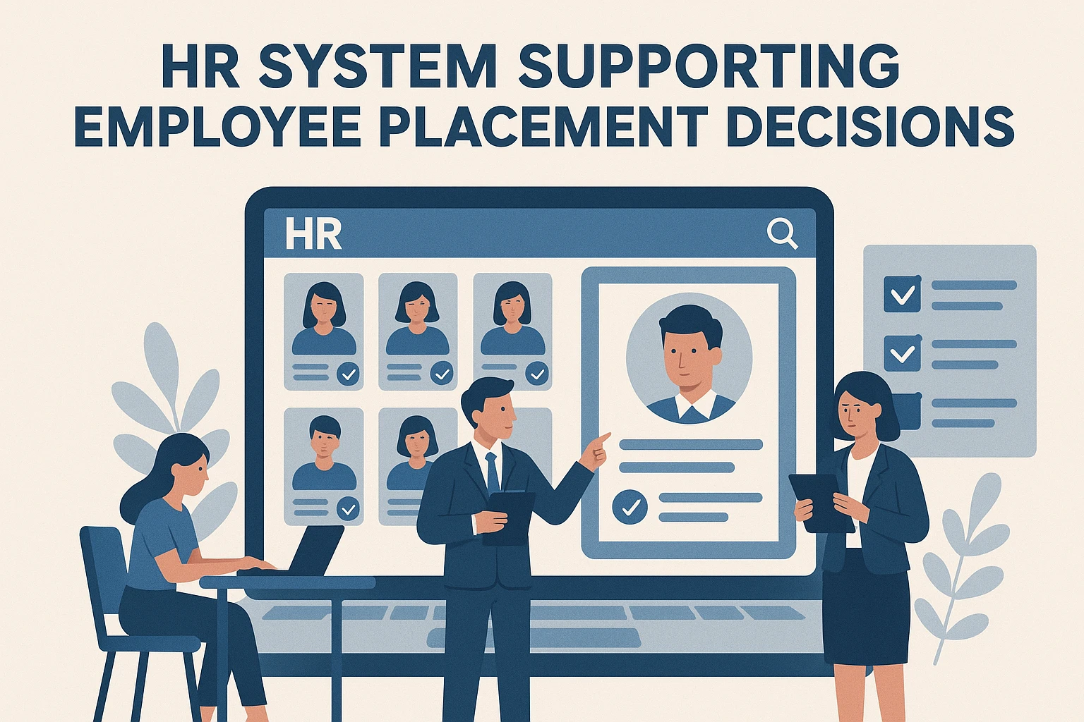 人力资源系统在员工安置决策中的支撑作用