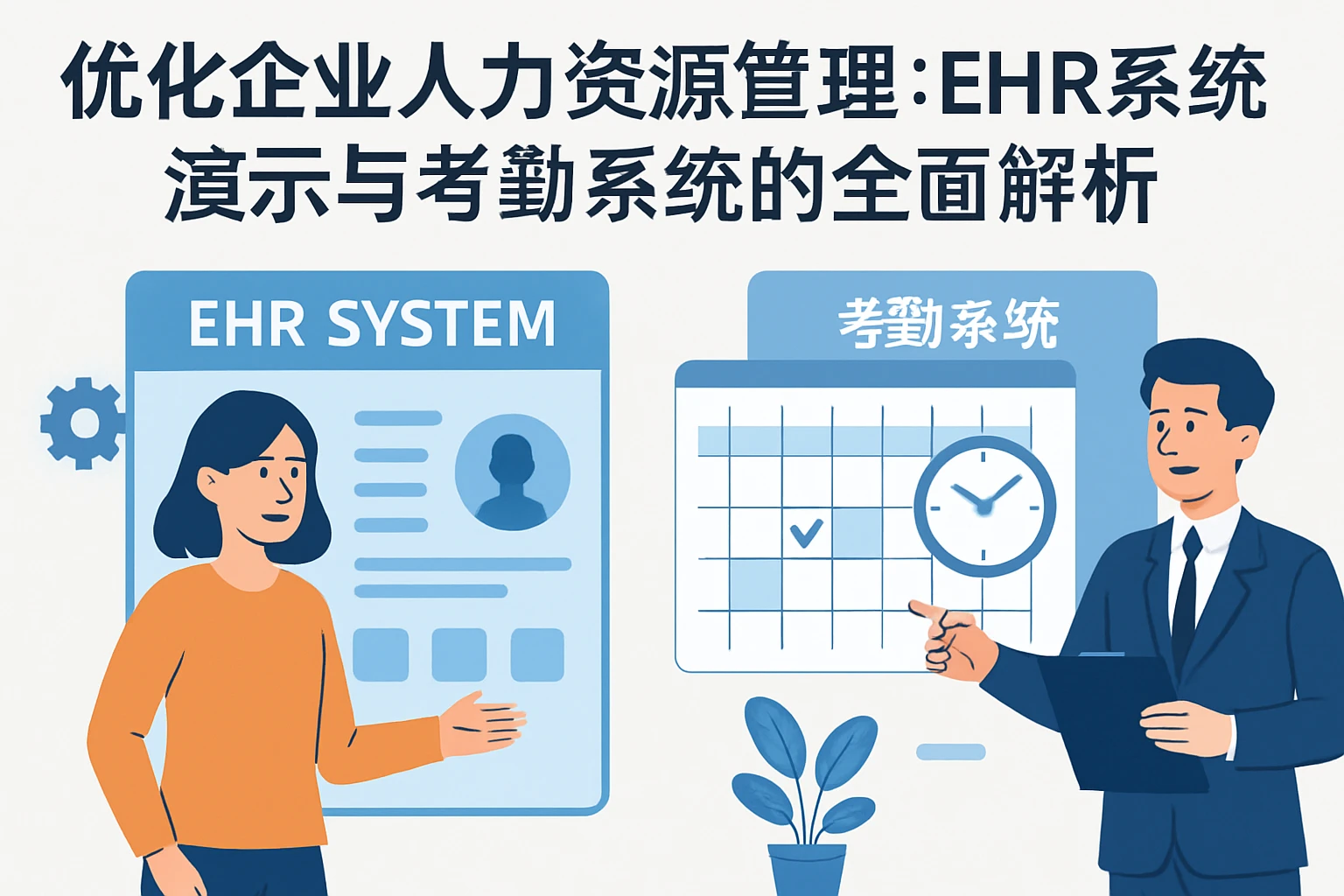 优化企业人力资源管理:EHR系统演示与考勤系统的全面解析
