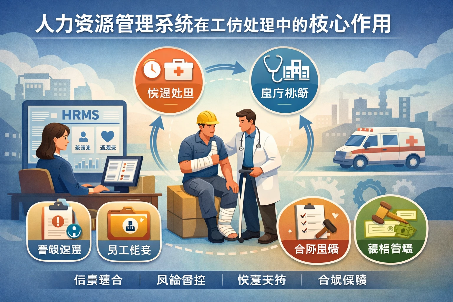 人力资源管理系统在工伤处理中的核心作用