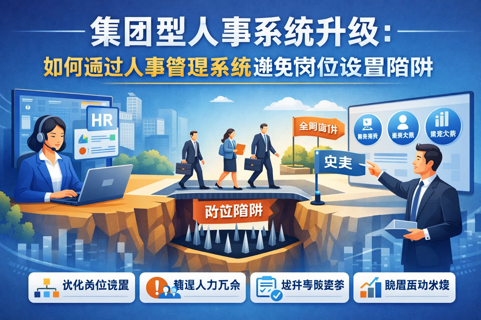 集团型人事系统升级：如何通过人事管理系统避免岗位设置陷阱