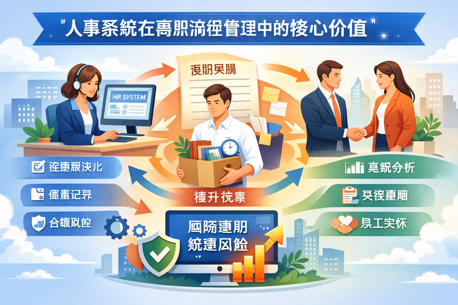 人事系统在离职流程管理中的核心价值