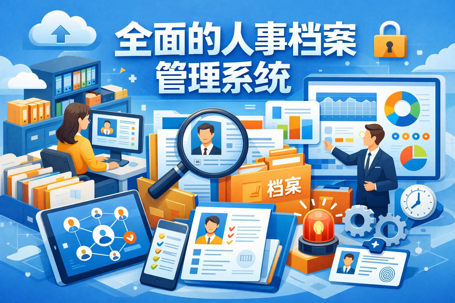 全面的人事档案管理系统