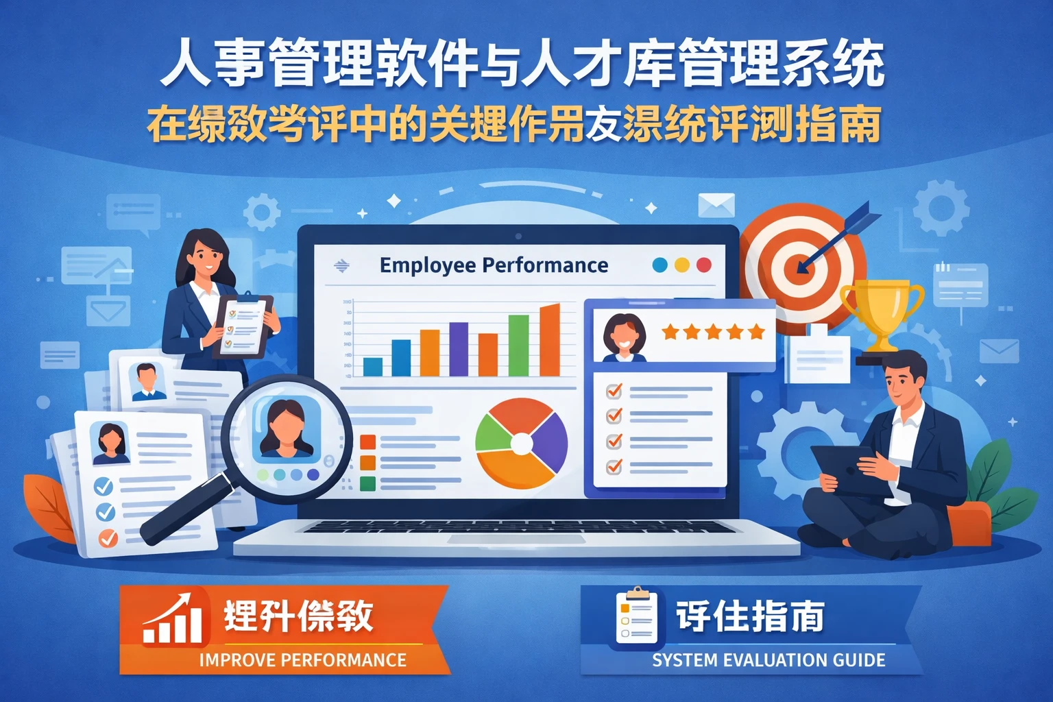人事管理软件与人才库管理系统在绩效考评中的关键作用及系统评测指南