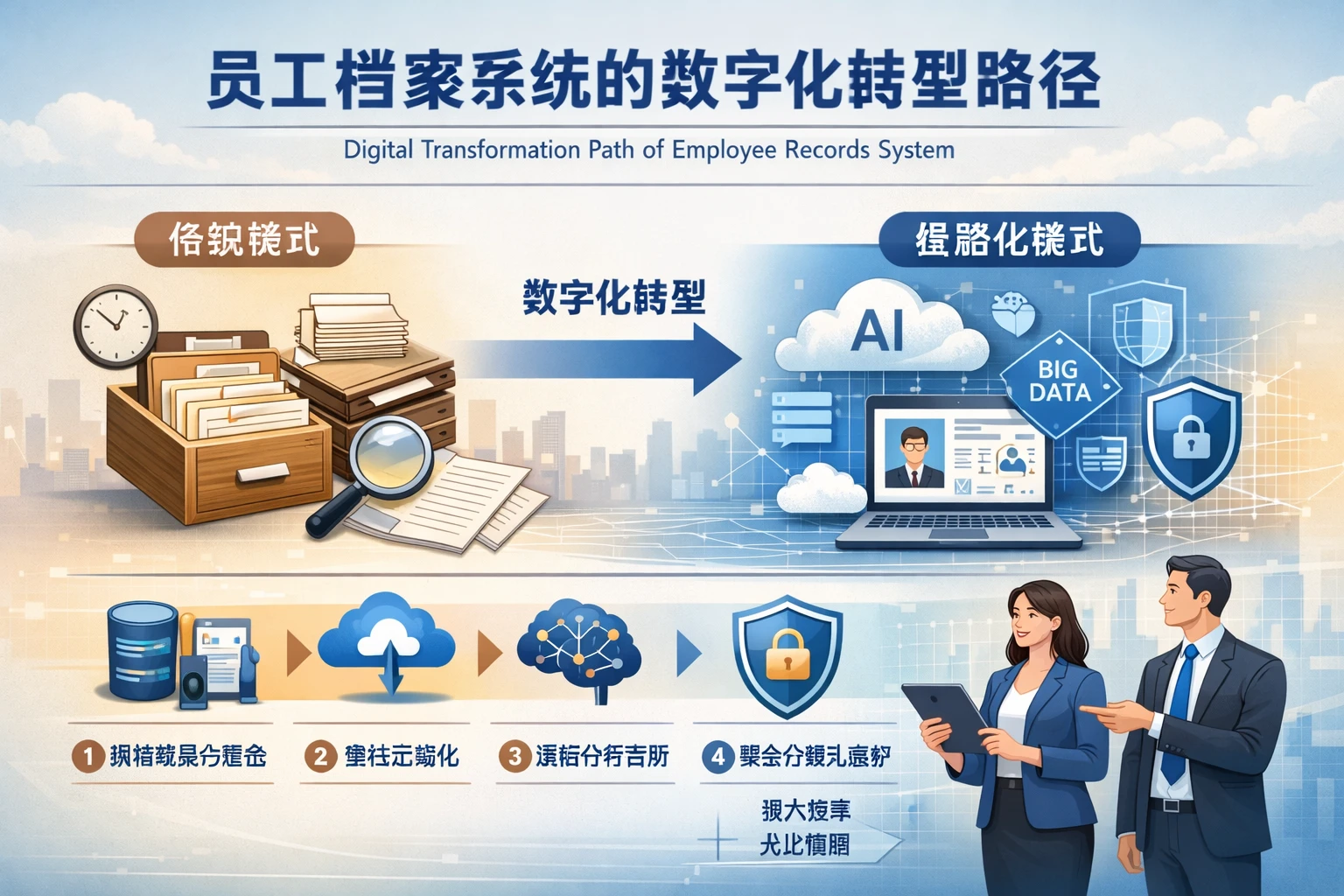员工档案系统的数字化转型路径