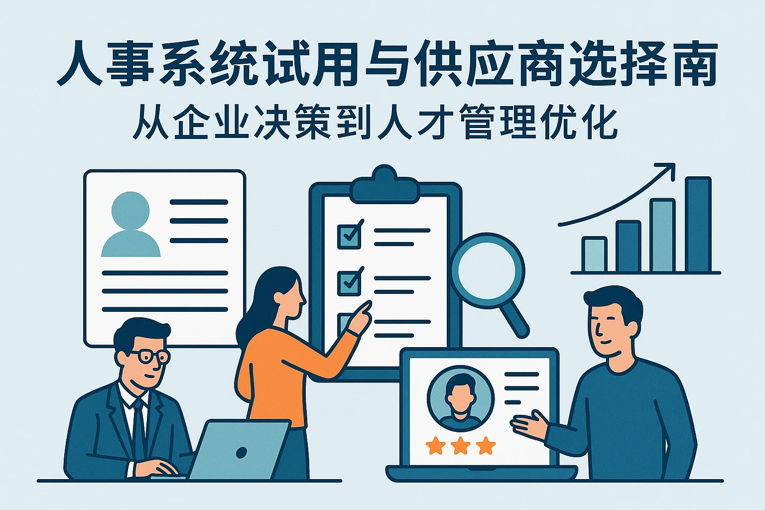 人事系统试用与供应商选择指南：从企业决策到人才管理优化
