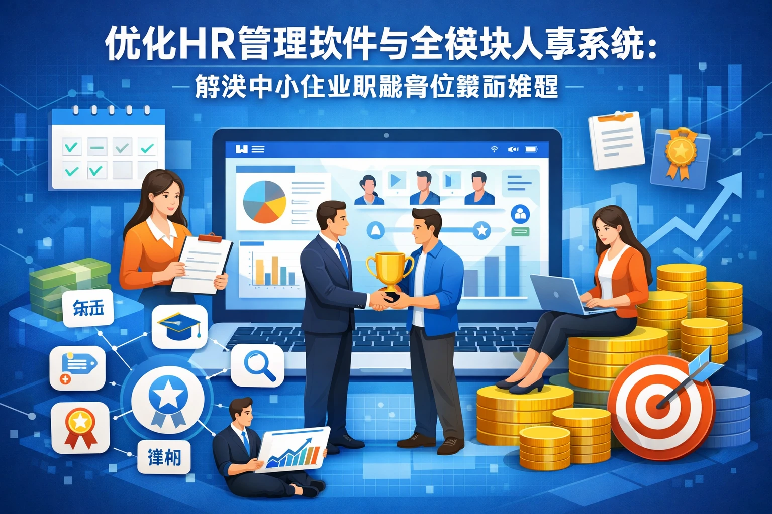 优化HR管理软件与全模块人事系统：解决中小企业职能岗位激励难题