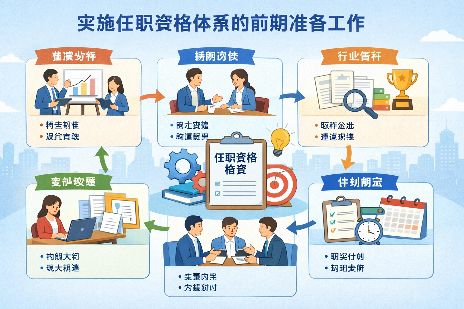 实施任职资格体系的前期准备工作