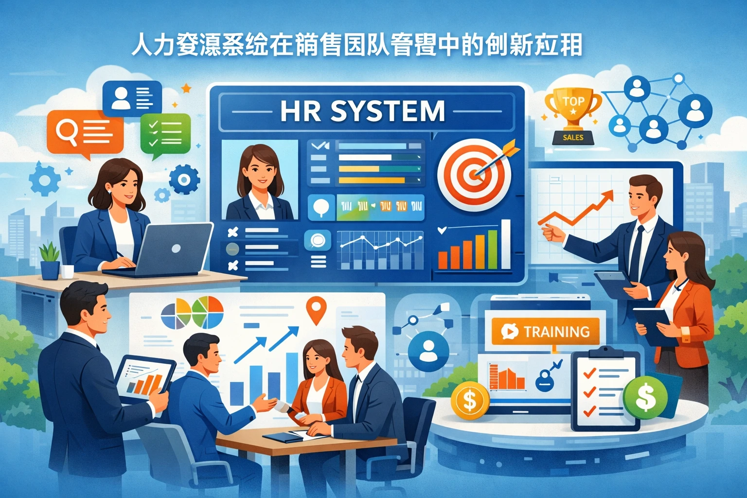 人力资源系统在销售团队管理中的创新应用