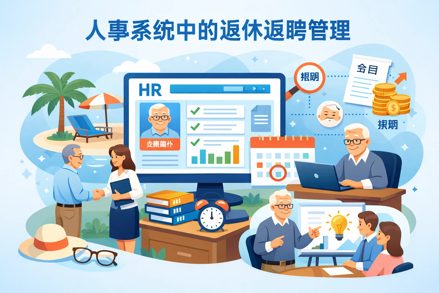 人事系统中的退休返聘管理