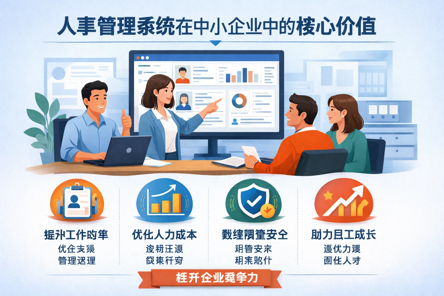 人事管理系统在中小企业中的核心价值