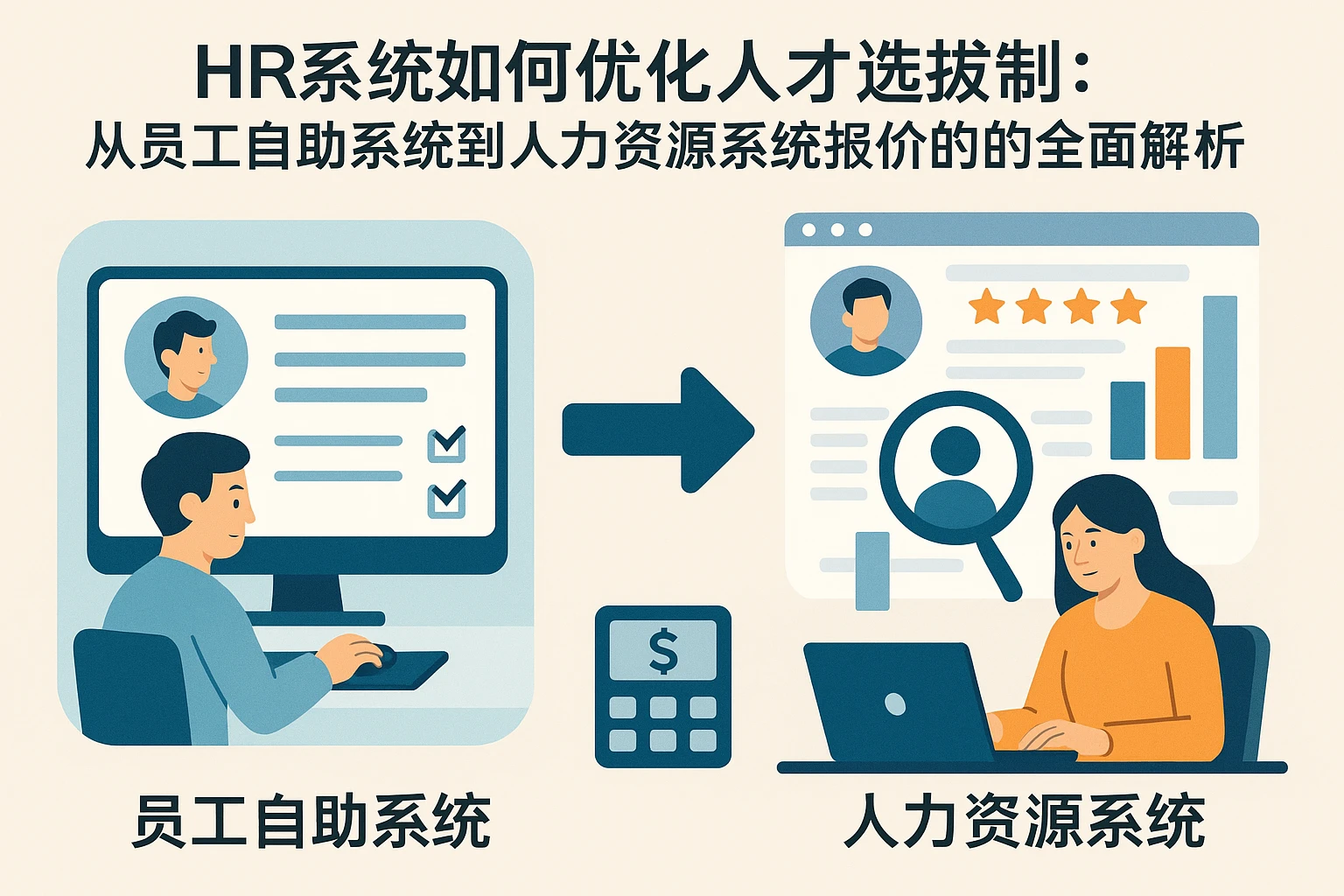 HR系统如何优化人才选拔制：从员工自助系统到人力资源系统报价的全面解析