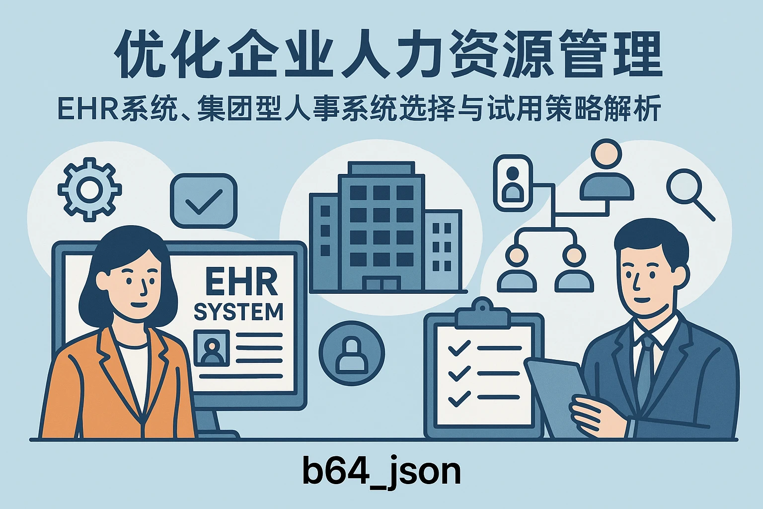 优化企业人力资源管理：EHR系统、集团型人事系统选择与试用策略解析