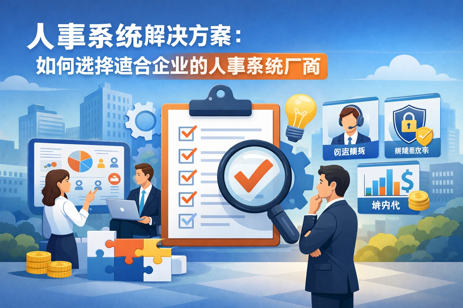 人事系统解决方案：如何选择适合企业的人事系统厂商