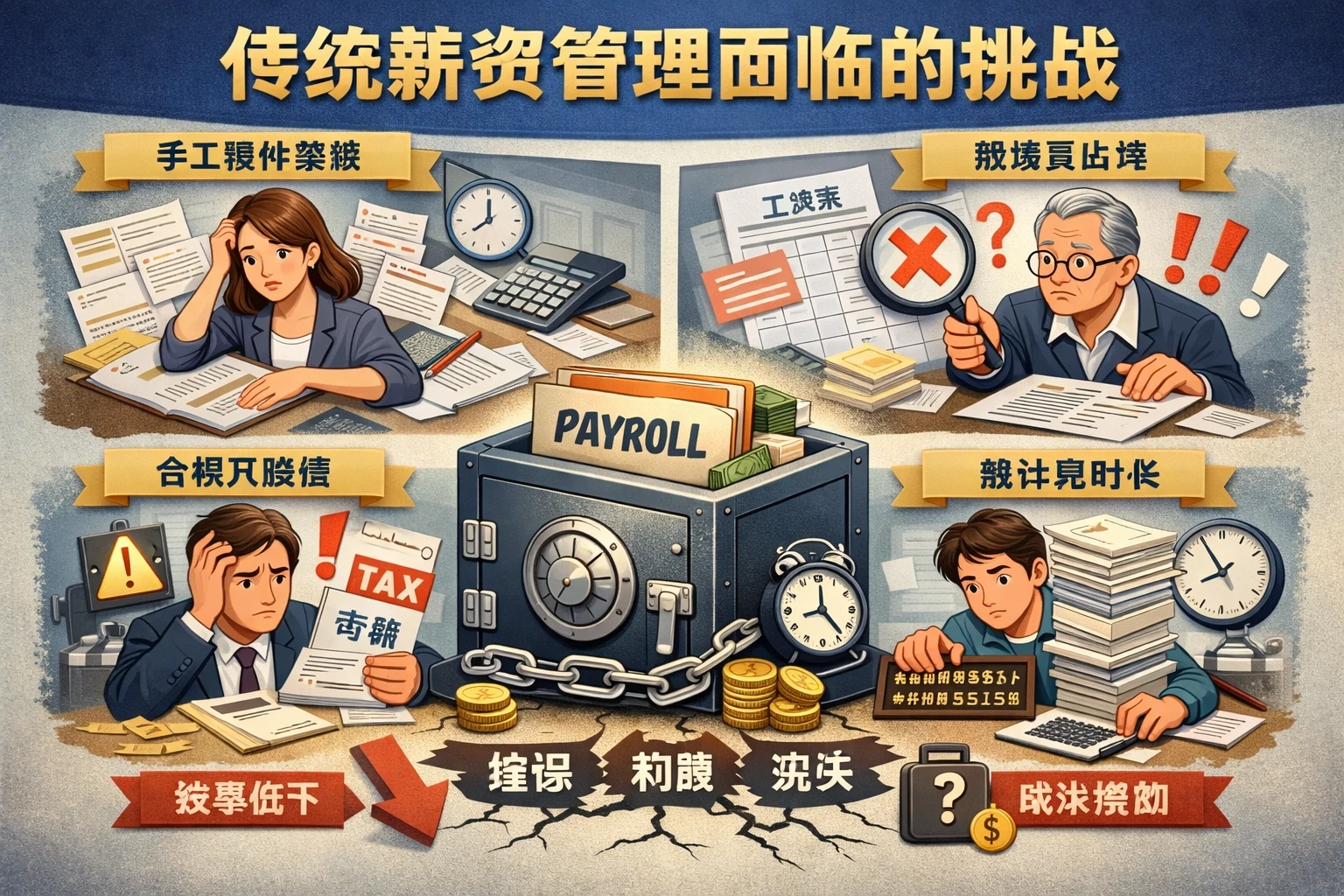 传统薪资管理面临的挑战