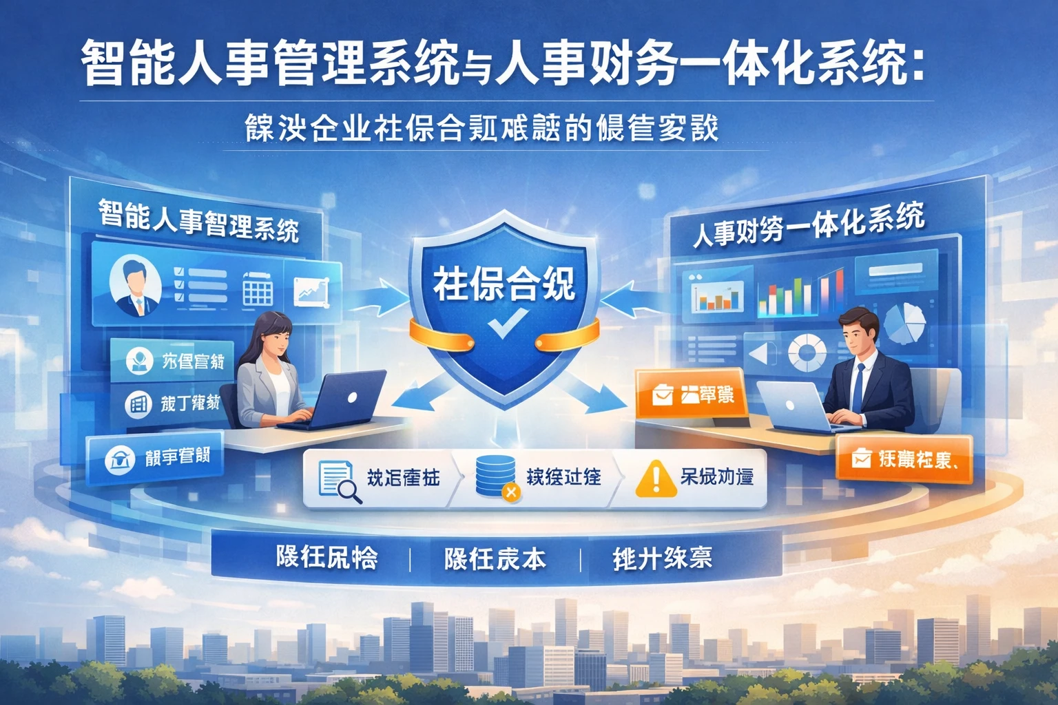 智能人事管理系统与人事财务一体化系统:解决企业社保合规难题的最佳实践