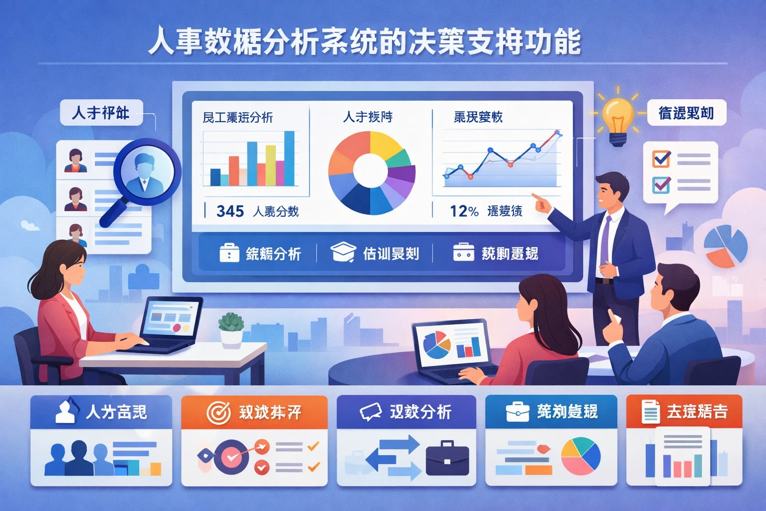 人事数据分析系统的决策支持功能