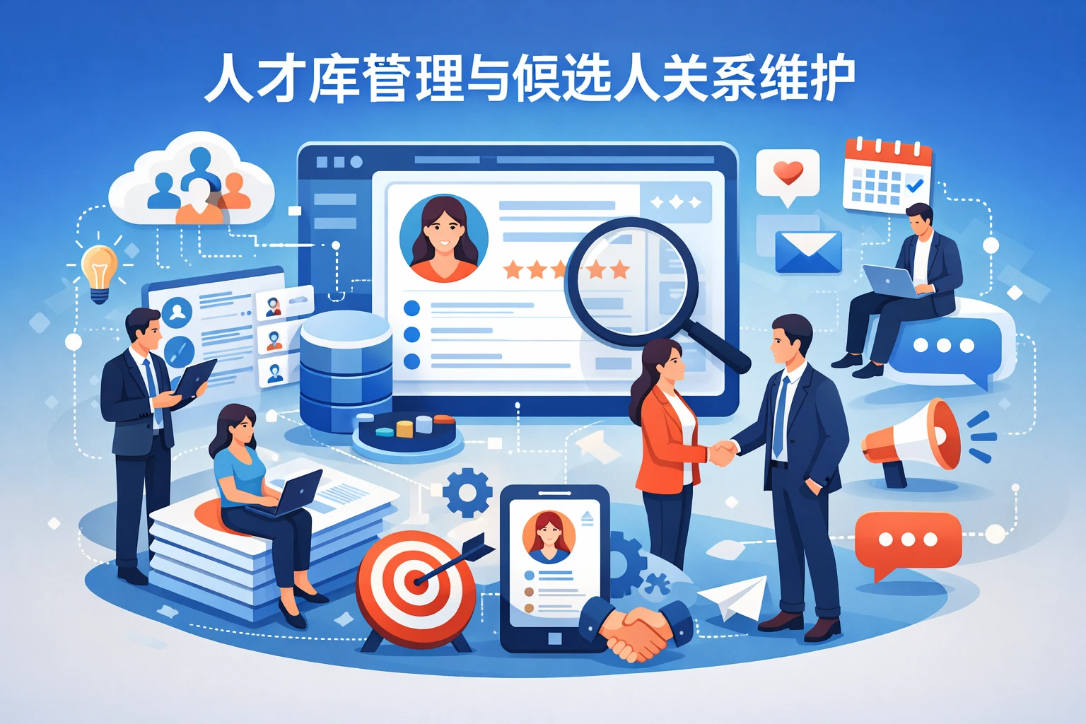 人才库管理与候选人关系维护