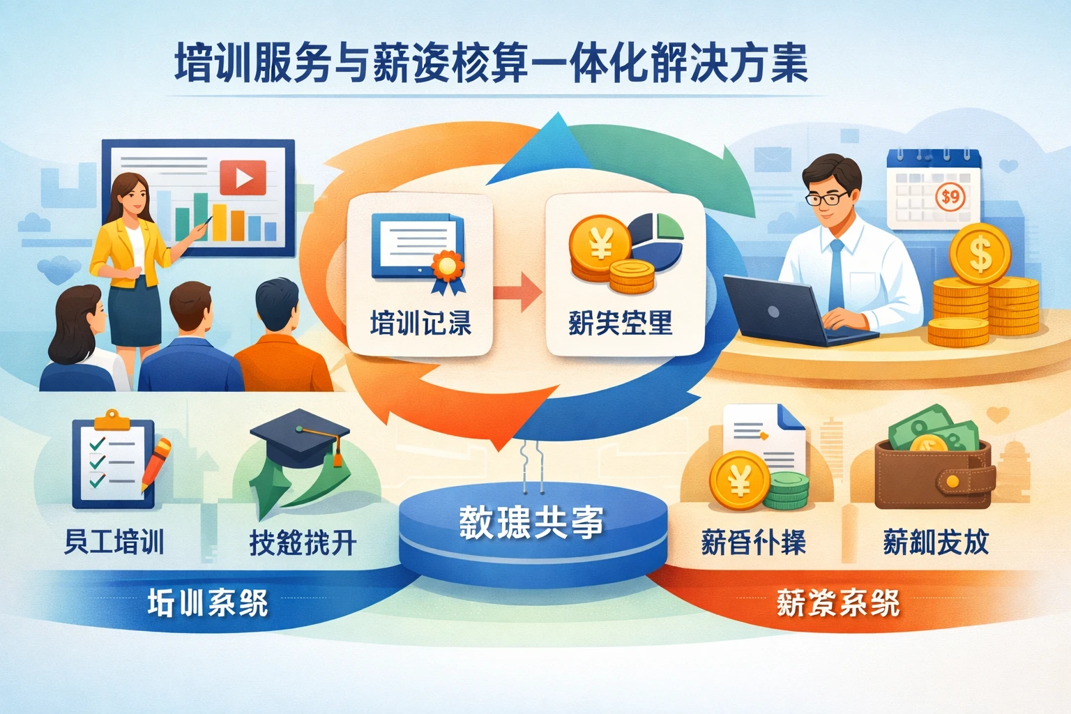 人事管理系统中的培训服务与薪资核算一体化解决方案