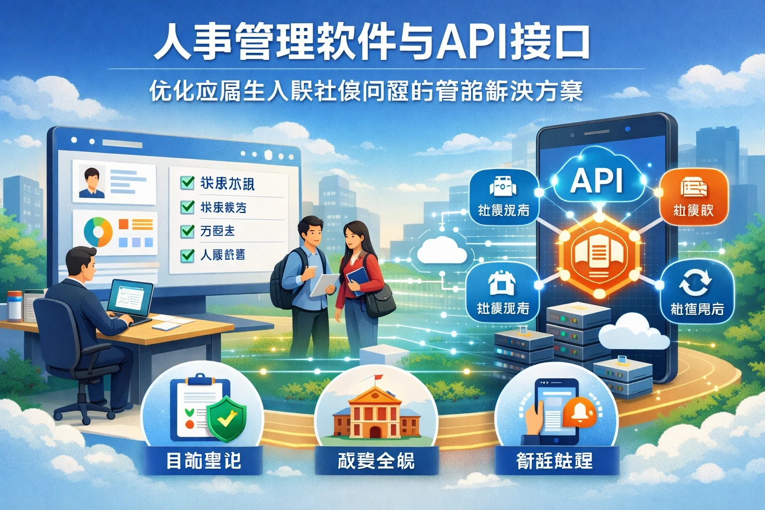 人事管理软件与API接口：优化应届生入职社保问题的智能解决方案