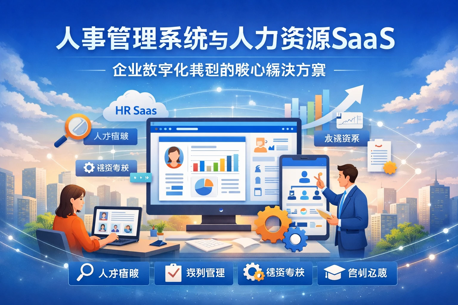 人事管理系统与人力资源SaaS：企业数字化转型的核心解决方案