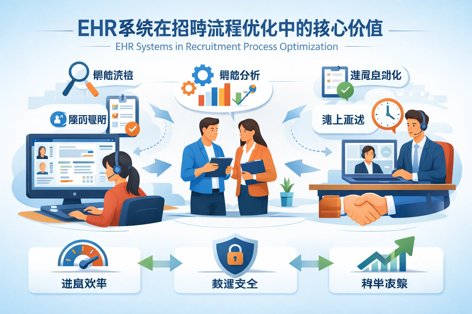 EHR系统在招聘流程优化中的核心价值